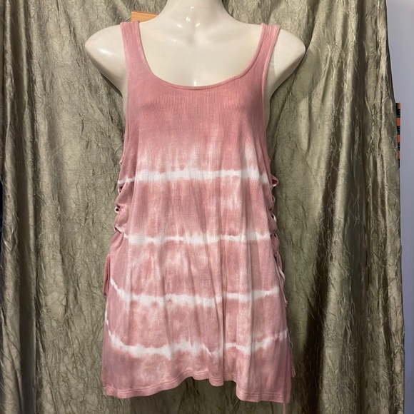 American Eagle Soft & Sexy Rib Tank - Picture 1 of 8